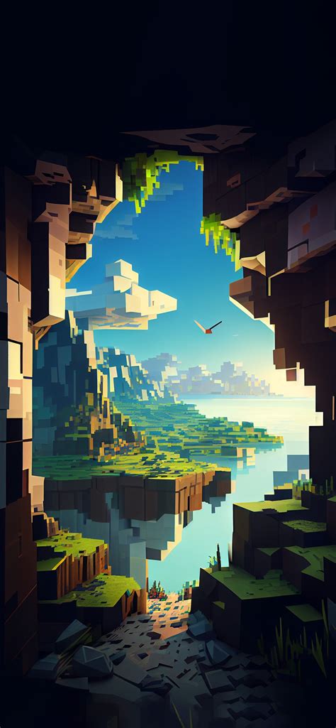 minecraft phone background